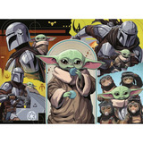 Ravensburger Kinderpuzzle Star Wars - The Mandalorian & Grogu 100 Teile