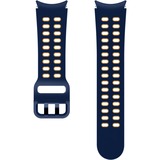 SAMSUNG Extreme Sport Band, Uhrenarmband dunkelblau/orange, 20 mm, S/M, Samsung Galaxy Watch4