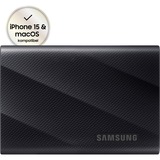 SAMSUNG Portable SSD T9 1 TB, Externe SSD schwarz, USB 3.2 Gen 2x2 (20Gbps)