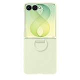 Samsung Silicone Ring Magnet Case, Handyhülle mint, für Galaxy Z Flip8