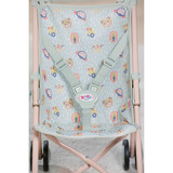 ZAPF Creation BABY born Kinderwagen mit Tasche Dschungel, Puppenwagen 