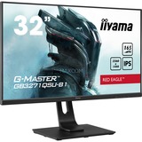 iiyama G-Master GB3271QSU-B1, Gaming-Monitor 80 cm (32 Zoll), schwarz, WQHD, IPS, AMD Free-Sync, 165Hz Panel