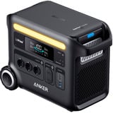 Anker SOLIX Tragbare Powerstation F2600, PowerHouse 2.560Wh grau, 2.400 Watt, 3.600 Watt SurgePad, PD, GaNPrime