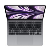 Apple MacBook Air 34,5 cm (13,6") 2022 CTO, Notebook grau, M2, 8-Core GPU, macOS, Deutsch, 34.5 cm (13.6 Zoll), 512 GB SSD
