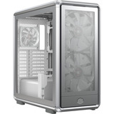 Cooler Master MasterFrame 600 Mesh ARGB , Tower-Gehäuse silber, Tempered Glass
