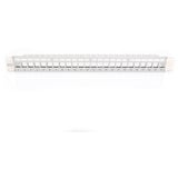 Digitus Modulares Patchpanel, 24-Port, unbestückt grau, 1 HE, für Keystone-Module