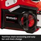 EINHELL Professional Akku-Kettensäge GE-LC 36/35 Li - Solo, 36Volt (2x18V) rot/schwarz, ohne Akku und Ladegerät