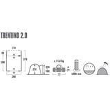 High Peak Busvorzelt Trentino 2.0 grau/limette