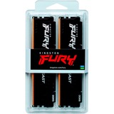 Kingston FURY DIMM 32 GB DDR5-6000 (2x 16 GB) Dual-Kit, Arbeitsspeicher schwarz, KF560C30BBEK2-32, Fury Beast, INTEL XMP, AMD EXPO