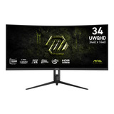 MSI MAG 342CQRFDE E20, Gaming-Monitor 86.4 cm (34 Zoll), schwarz, UWQHD, Curved, HDMI, DP, FreeSync-Premium, 200Hz Panel