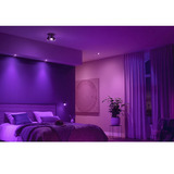 Philips HUE White & Color Ambiance Centura Einbauspot, LED-Leuchte schwarz, rund