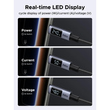 UGREEN USB-C auf USB-C Ladekabel 240W schwarz, 2 Meter, PD 240 Watt, Display