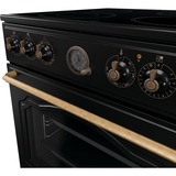 gorenje GECS6B70CLB, Herd schwarz/gold