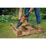 BLACK+DECKER Säbelsäge BES301 orange/schwarz, 750 Watt