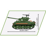 COBI Sherman M4A2E8(76)W, Konstruktionsspielzeug 