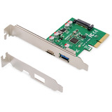 Digitus PCIe Karte USB Typ-C™ + USB A, Schnittstellenkarte 