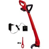 EINHELL Power X-Change Akku-Rasentrimmer GC-CT 18/24 Li P, 18Volt rot/schwarz, Li-Ionen Akku 1,5Ah