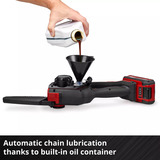 EINHELL Professional Akku-Astkettensäge GP-PS 18/20 Li BL-Solo, 18Volt, Astsäge rot/schwarz, ohne Akku und Ladegerät