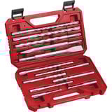 EINHELL SDS Plus Meißel- & Bohrer-Satz, 12-teilig rot, Ø 5-16mm, Transportkoffer