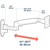 Ergotron LX Monitor Arm, Monitorhalterung weiß