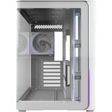 FSP M580 Plus, Tower-Gehäuse weiß, Tempered Glass