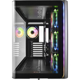 FSP M580, Tower-Gehäuse schwarz, Tempered Glass x 2