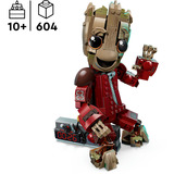 LEGO 76341 Marvel Super Heroes Groot im Ravager-Outfit, Konstruktionsspielzeug 