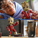 LEGO 76341 Marvel Super Heroes Groot im Ravager-Outfit, Konstruktionsspielzeug 