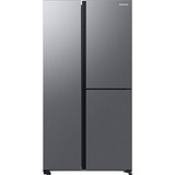 SAMSUNG RH69B8920S9/EG RS8000, Side-by-Side edelstahl/silber, Food Showcase Tür, Beverage Center, Festwasseranschluss