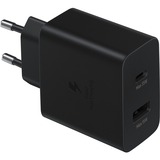 SAMSUNG SFC Travel Adapter Duo, Ladegerät schwarz, Schnellladefunktion 35W