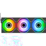 Thermaltake SWAFAN 140 EX INFINITY, Gehäuselüfter schwarz, 3er-Pack, 144 mm