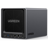 Ugreen DX4800 Plus + 4x 8 TB Seagate IronWolf HDD Bundle, NAS 