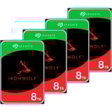 Ugreen DX4800 Plus + 4x 8 TB Seagate IronWolf HDD Bundle, NAS 
