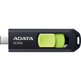 ADATA UC300 32 GB, USB-Stick schwarz/grün, USB-C 3.2 Gen 1