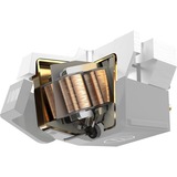 Audio-Technica VM740ML, Tonabnehmer gold/rot, MM-Tonabnehmer, 1/2 Zoll Befestigung