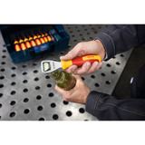 Bosch Flaschenöffner Professional VDE rot/gelb, für Werkstatt, Hobbyraum und Küche