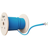 Digitus Professional Cat.6a U/UTP Verlegekabel simplex, B2ca blau, 500 Meter Trommel