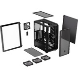 ENDORFY ARX 500 ARGB, Big-Tower-Gehäuse schwarz, Seitenteil aus Tempered Glass