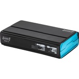 Hazet SmartCase Steckschlüssel- und Bit-Satz 2200SC-32, 59-teilig schwarz/blau, 1/4", mit Umschaltknarre