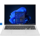 LG Electronics gram 16 (16Z90P-G.AA86G), Notebook silber, Windows 11 Home 64-Bit