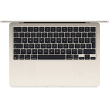 Apple MacBook Air 34,5 cm (13,6") 2025 CTO, Notebook champagner, 16 GB, 1 TB (1 TB SSD), Polarstern, M4, MacOS, Deutsch