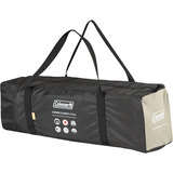 Coleman Darwin 3 Plus Summer, Zelt beige/dunkelrot