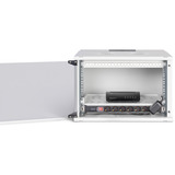 Digitus Netzwerk-Set SOHO Pro 19" 540x400 mm (BxT), IT-Schrank hellgrau, 7 Höheneinheiten