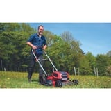 EINHELL Professional Akku-Rasenmäher GP-CM 36/52 S Li BL, 36Volt (2x18Volt) rot/schwarz, 4x Li-Ionen Akku 5,2Ah, mit Hinterradantrieb Vario Speed