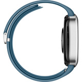 Huawei Watch D2 (Luca-B29), Smartwatch silber, blaues Kunstleder-Armband