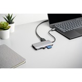 Kensington UH1400P, Dockingstation silber, USB-C, HDMI, USB-A