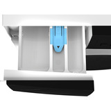 SHARP ES-WNFB814CWDA-DE , Waschmaschine weiß/schwarz, WIFI, Advanced Inverter Motor