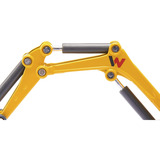 SIKU SUPER Wacker Neuson EW65 Mobilbagger, Modellfahrzeug gelb/grau