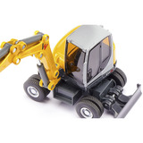 SIKU SUPER Wacker Neuson EW65 Mobilbagger, Modellfahrzeug gelb/grau