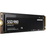 Samsung SSD 980 1 TB PCIe 3.0 x4, NVMe 1.4, M.2 2280, intern